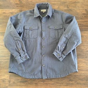 Men’s Duluth thick Canvas Jacket Fleece lines XL